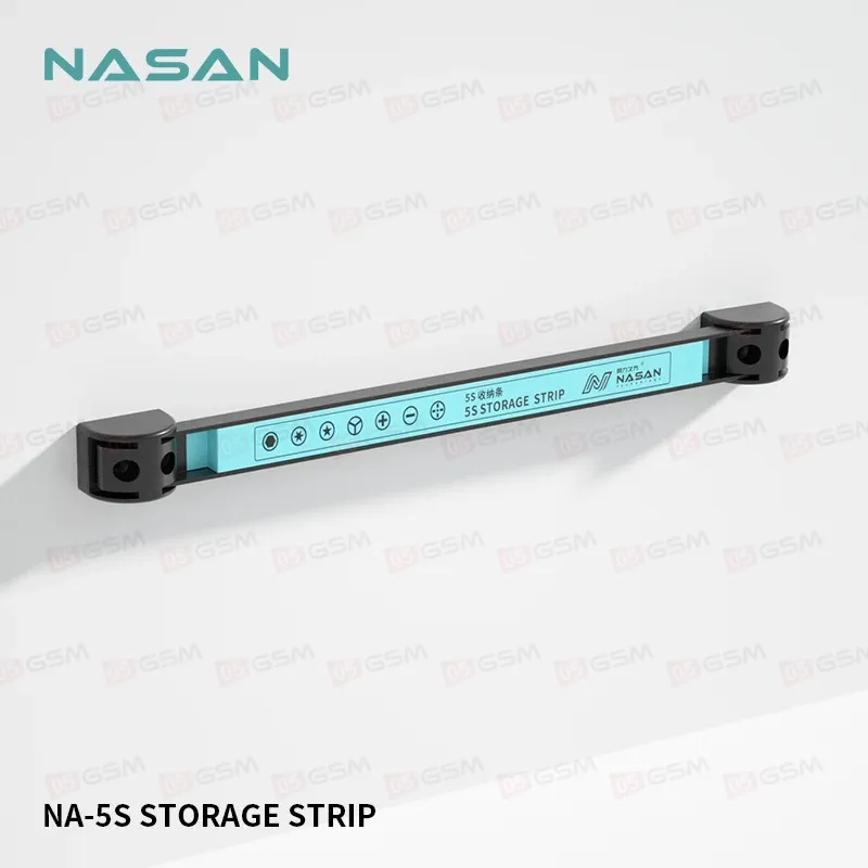Магнитная полоска для инструментов Nasan NA-5S Storage Strip (350x30 мм) фото в интернет-магазине 05gsm.ru
