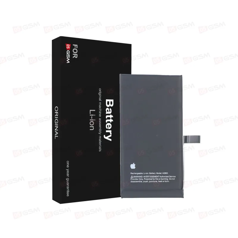 Аккумулятор iPhone 14 (05GSM; 3279 мАч; гарантия 1 год) фото в интернет-магазине 05gsm.ru