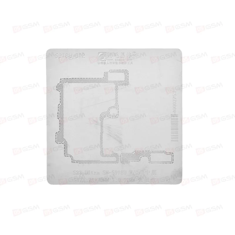 Монтажная платформа Amaoe для Samsung S23 Ultra [S918] (Middle Frame) фото в интернет-магазине 05gsm.ru