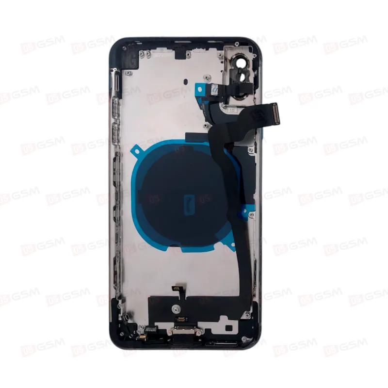 Корпус iPhone XS MAX черный ORG с шлейфами фото в интернет-магазине 05gsm.ru