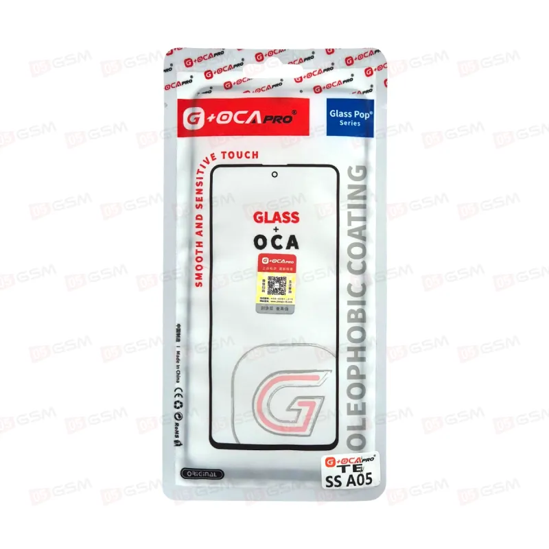 Стекло + OCA (G+OCA) Samsung A05 фото в интернет-магазине 05gsm.ru