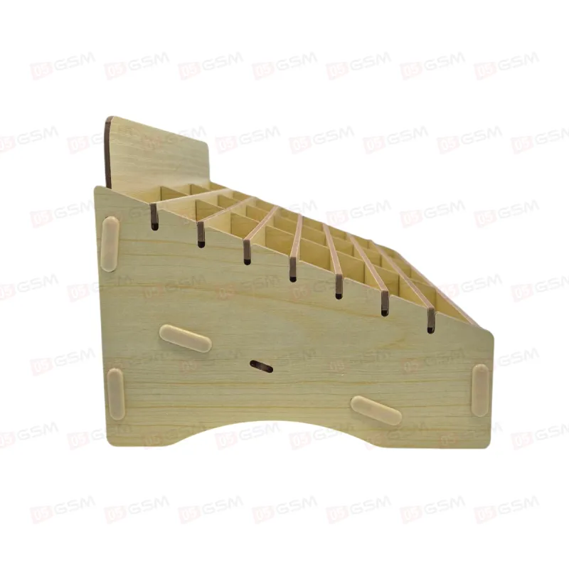 Органайзер для телефонов (24 ячейки; деревянный) фото в интернет-магазине 05gsm.ru