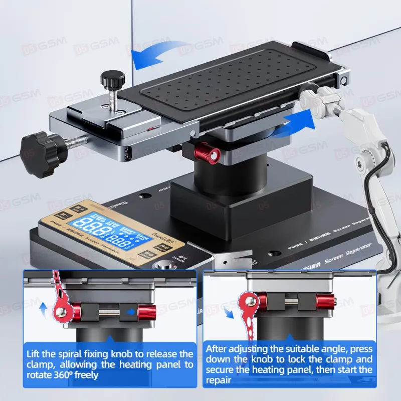 Сепаратор вакуумный для снятия стекла Qianli PM86 фото в интернет-магазине 05gsm.ru