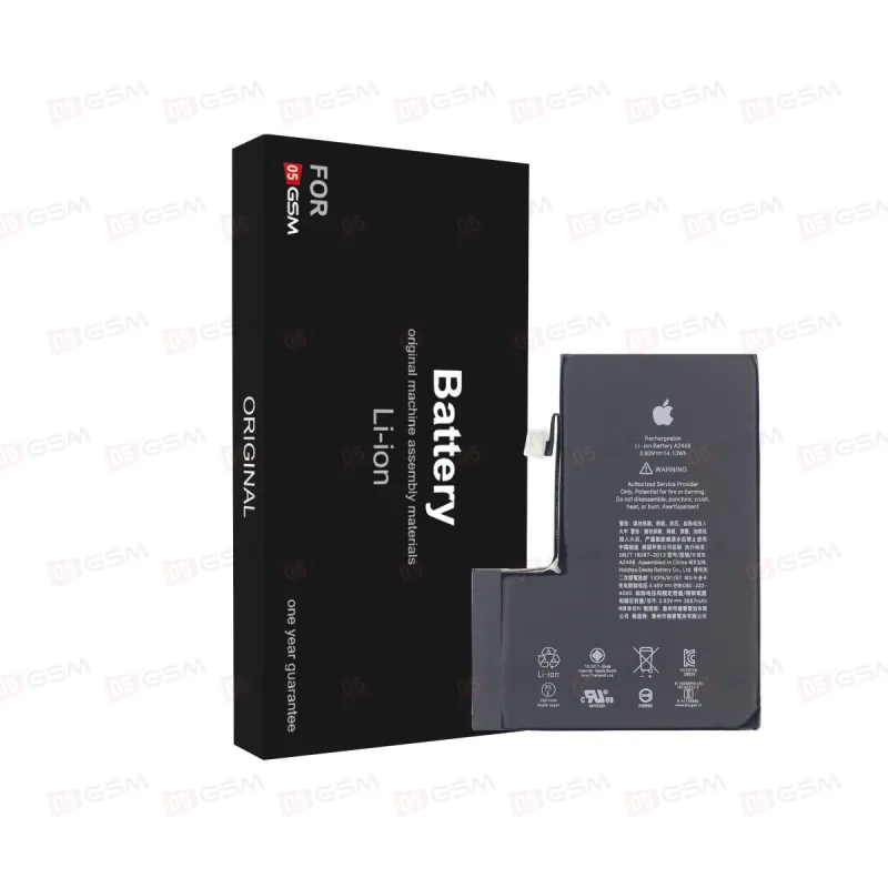 Аккумулятор iPhone 12 Pro Max (05GSM; 3687 мАч; гарантия 1 год) фото в интернет-магазине 05gsm.ru