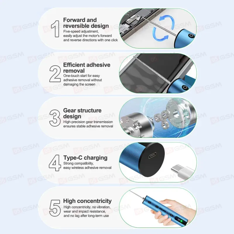 Машинка для снятия клея с дисплеев Relife LG2 фото в интернет-магазине 05gsm.ru