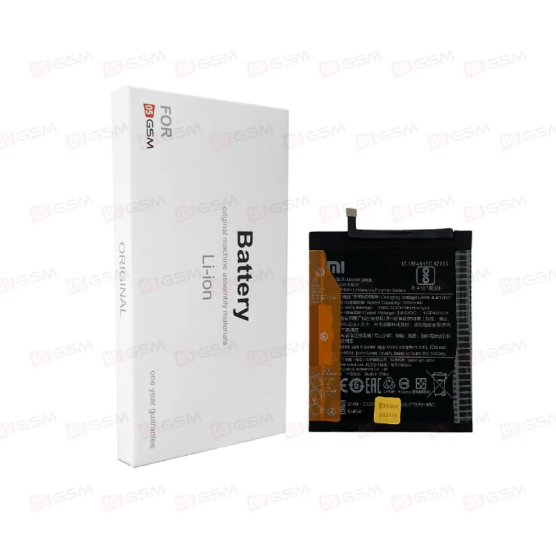 Аккумулятор Xiaomi Mi 8 [BM3E] (05GSM; 3300 мАч; гарантия 1 год) фото в интернет-магазине 05gsm.ru