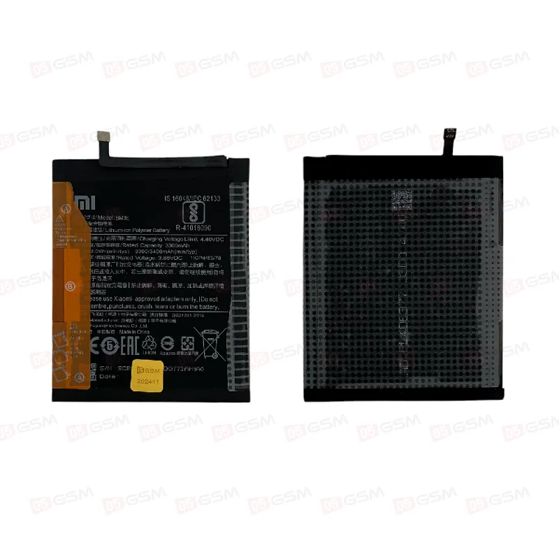 Аккумулятор Xiaomi Mi 8 [BM3E] (05GSM; 3300 мАч; гарантия 1 год) фото в интернет-магазине 05gsm.ru