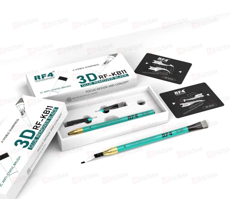 Набор лезвий с держателем RF4 RF-KB11 (С щетками для микросхем) фото в интернет-магазине 05gsm.ru