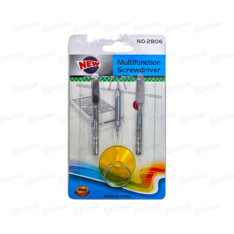 Набор отверток NO:2806 (С лопаткой и присоской) фото в интернет-магазине 05gsm.ru