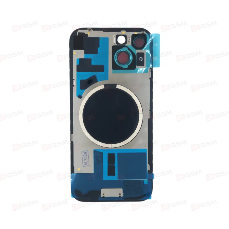 Крышка iPhone 15 со стеклами и магнитами (Blue/Синий; оригинал; монолит) фото в интернет-магазине 05gsm.ru