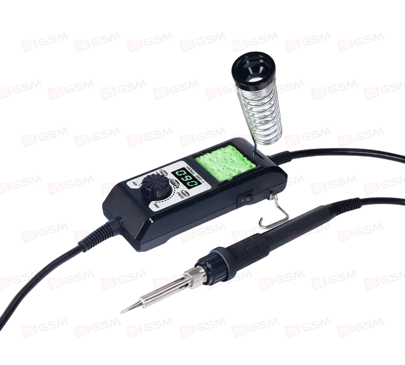 Паяльник сетевой YiHua 908D-II (С регулятором) фото в интернет-магазине 05gsm.ru