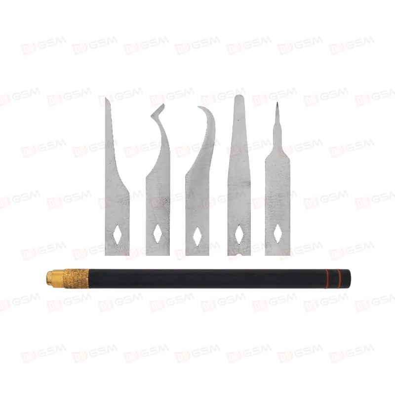 Набор ножей с держателем Tribe Tool TD-601 фото в интернет-магазине 05gsm.ru