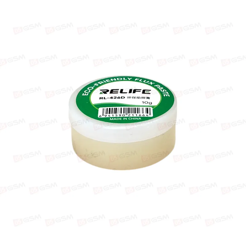 Флюс в банке Relife F-426D (Экологичный; 10 г) фото в интернет-магазине 05gsm.ru