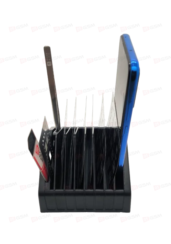 Органайзер для телефонов и трафаретов YCS (Черный; пластиковый) фото в интернет-магазине 05gsm.ru