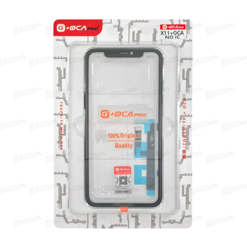 Сенсор G+OCA iPhone 11 с рамкой (Без микросхемы) фото в интернет-магазине 05gsm.ru