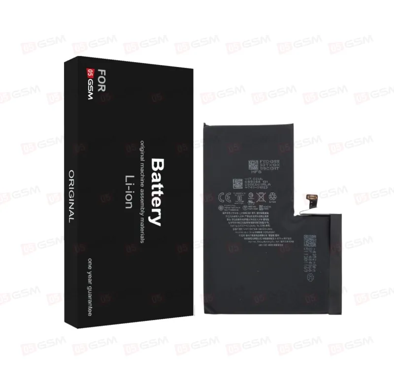 Аккумулятор без ошибки iPhone 13 Pro Max (05GSM 100%-2; 4352 мАч; гарантия 1 год) фото в интернет-магазине 05gsm.ru