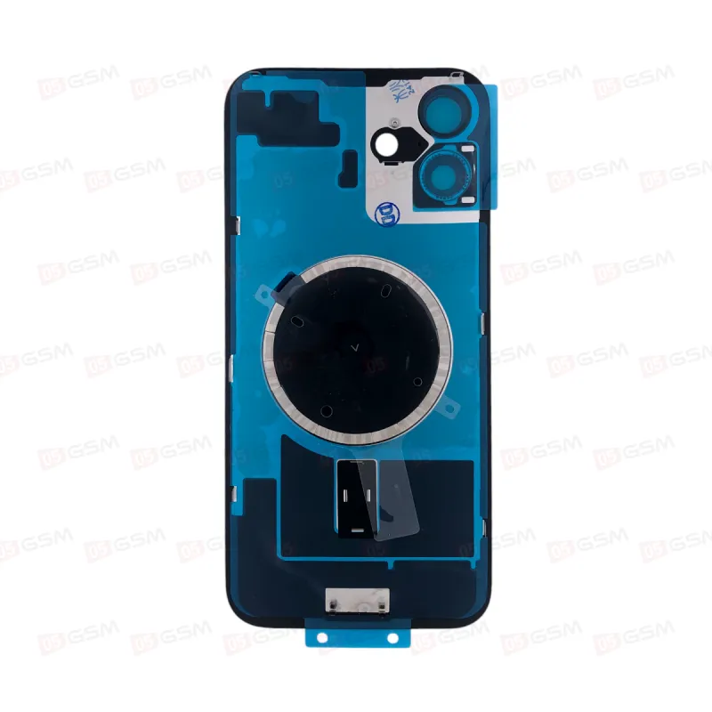 Крышка iPhone 16 Plus со стеклами и магнитами (Black/Черный; оригинал; монолит) фото в интернет-магазине 05gsm.ru