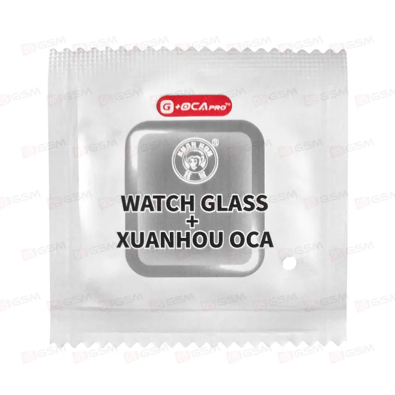 Стекло (G+OCA) Apple Watch S7 / S8 / S9 (41mm) фото в интернет-магазине 05gsm.ru
