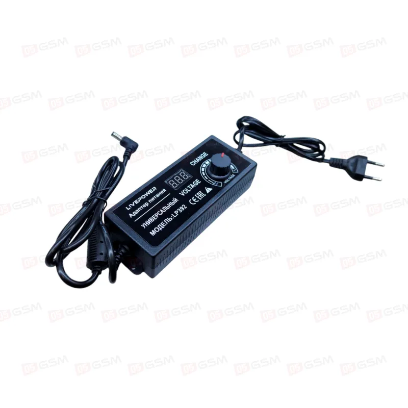 Адаптер питания Live-Power LP392 (Универсальный; 9-36 В; 3 А) фото в интернет-магазине 05gsm.ru