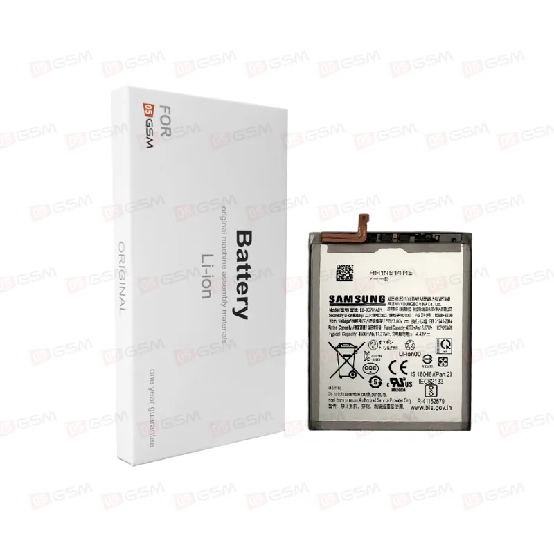 Аккумулятор Samsung A525 / G780 / G781 / A526 / A528 (05GSM; 4500 мАч; гарантия 1 год) фото в интернет-магазине 05gsm.ru