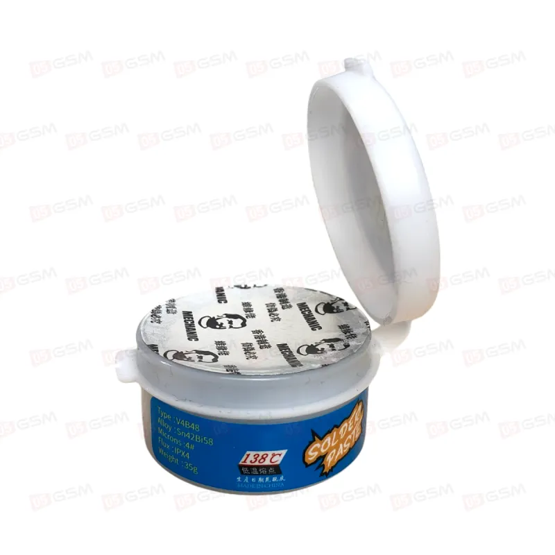 Паста для BGA IC Mechanic V4B48 35g 138°C (жидкое олово) фото в интернет-магазине 05gsm.ru