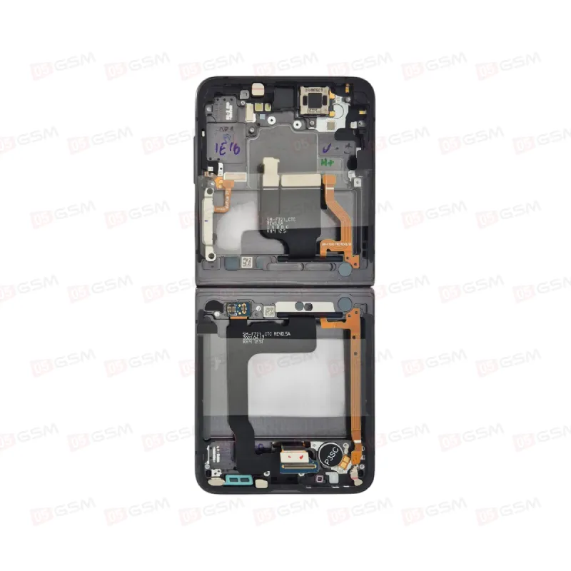Дисплей с рамкой Samsung F721 (Z Flip4) Grey (100%-SERVICE) фото в интернет-магазине 05gsm.ru