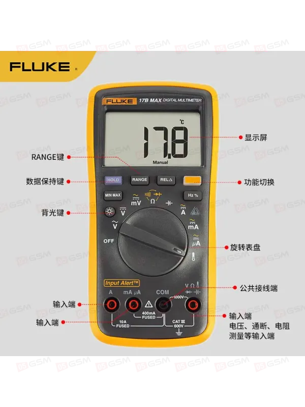 Мультиметр Fluke 17B Max фото в интернет-магазине 05gsm.ru
