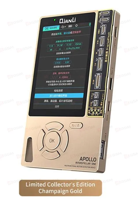 Аппарат для теста АКБ и прошивки LCD iPhone Qianli Apollo Gold фото в интернет-магазине 05gsm.ru