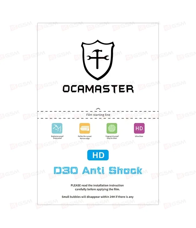 Пленка самовосстанавливающаяся для плоттера OcaMaster EPU-HD (Глянцевая; 1 штука; 120x180 мм) фото в интернет-магазине 05gsm.ru