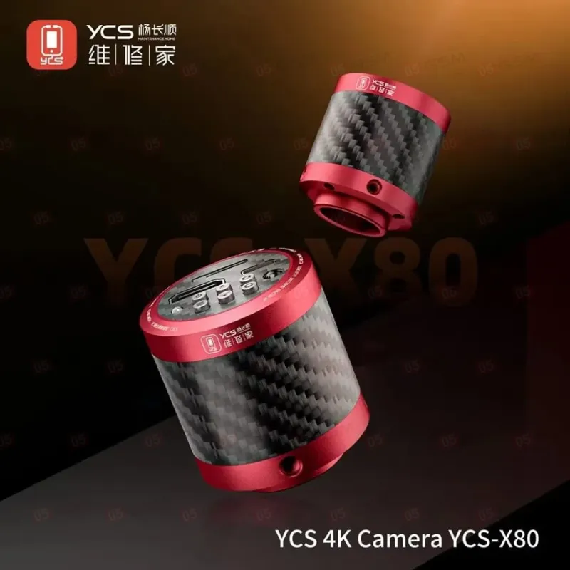 Камера на микроскоп YCS X80 Red Version (1080P/4K) фото в интернет-магазине 05gsm.ru