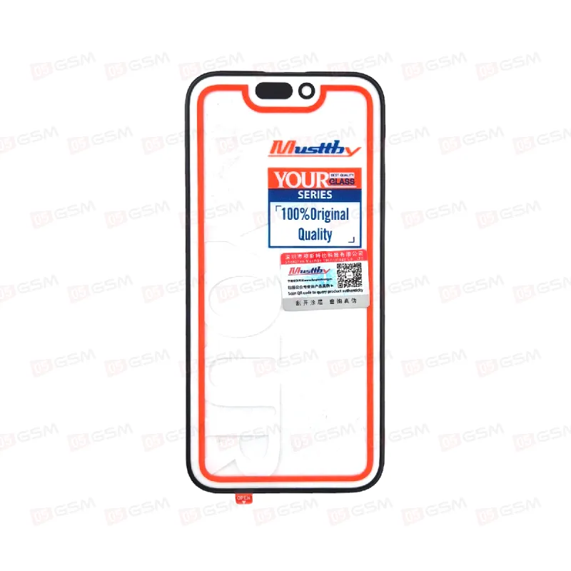 Стекло + OCA iPhone 15 PRO Original (Musttby) фото в интернет-магазине 05gsm.ru