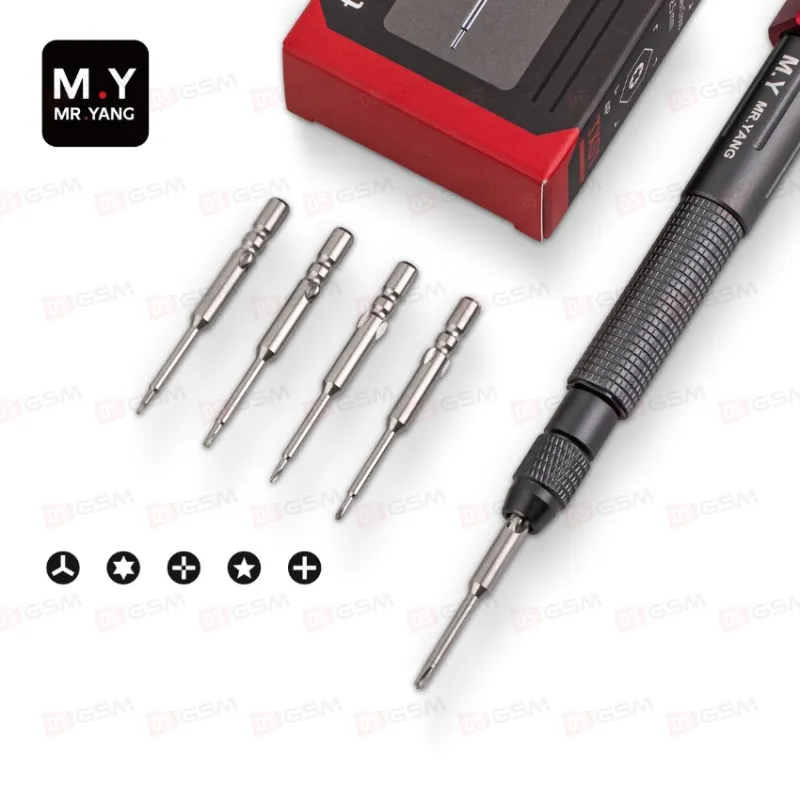 Отвертка динамометрическая Mr. Yang MY-TX01 (Набор из 5 бит) фото в интернет-магазине 05gsm.ru