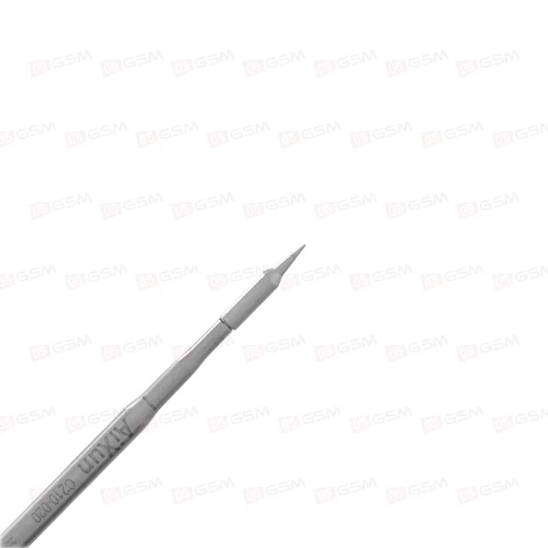 Жало паяльное Aixun C210-020 (Коническое прямое; 0.1 мм) фото в интернет-магазине 05gsm.ru