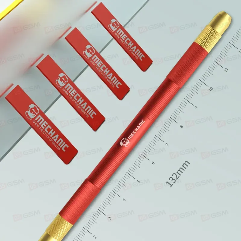 Набор лезвий с держателем Mechanic GK8 (для демонтажа микросхем, снятия / нанесения компаунда) фото в интернет-магазине 05gsm.ru