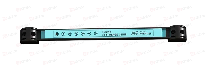 Магнитная полоска для инструментов Nasan NA-5S Storage Strip (350x30 мм) фото в интернет-магазине 05gsm.ru