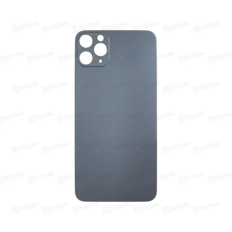 Крышка iPhone 11 Pro Max с узким вырезом (Space gray/Серый; оригинал; монолит) фото в интернет-магазине 05gsm.ru
