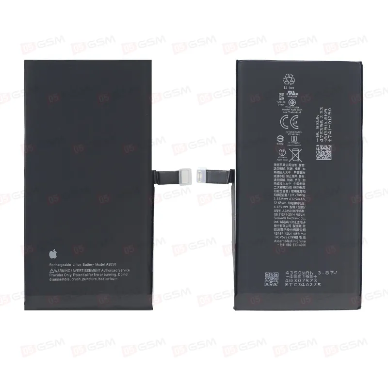 Аккумулятор iPhone 14 Plus (05GSM; 4325 мАч; гарантия 1 год) фото в интернет-магазине 05gsm.ru