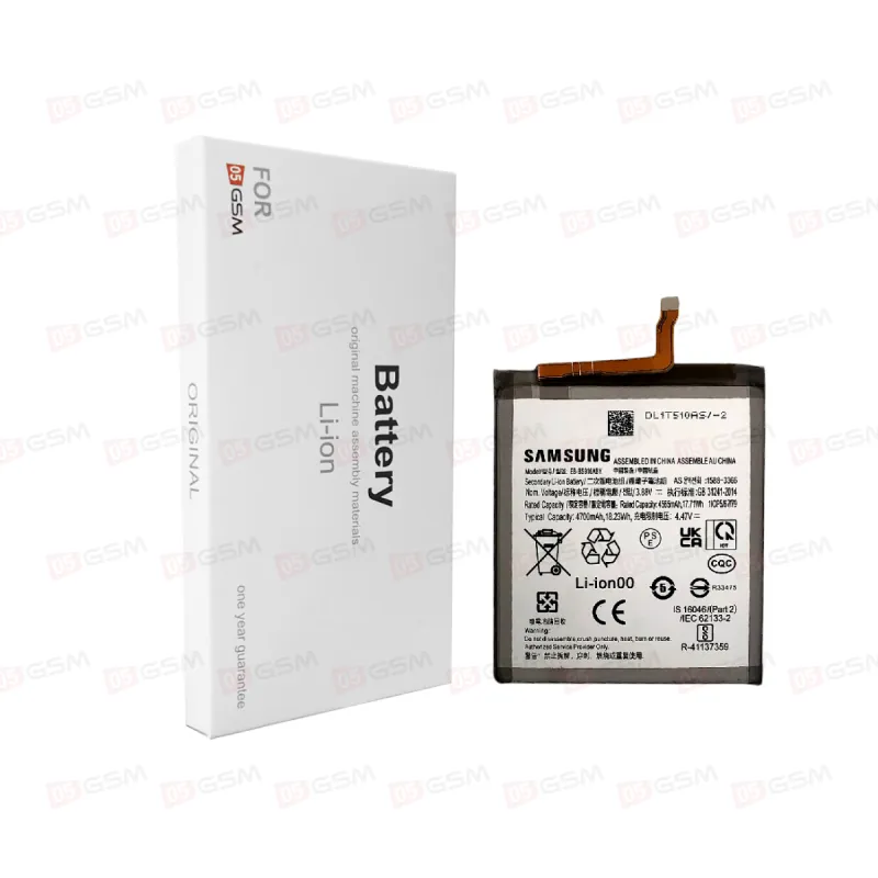 Аккумулятор Samsung Galaxy S23+ [S916] (05GSM; 4700 мАч; гарантия 1 год) фото в интернет-магазине 05gsm.ru