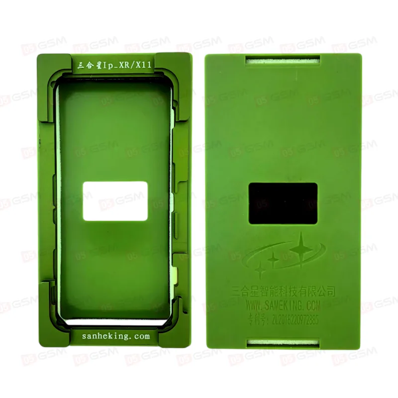 Форма Sanheking для дисплея iPhone XR/11 (Green Mold; зеленая) фото в интернет-магазине 05gsm.ru