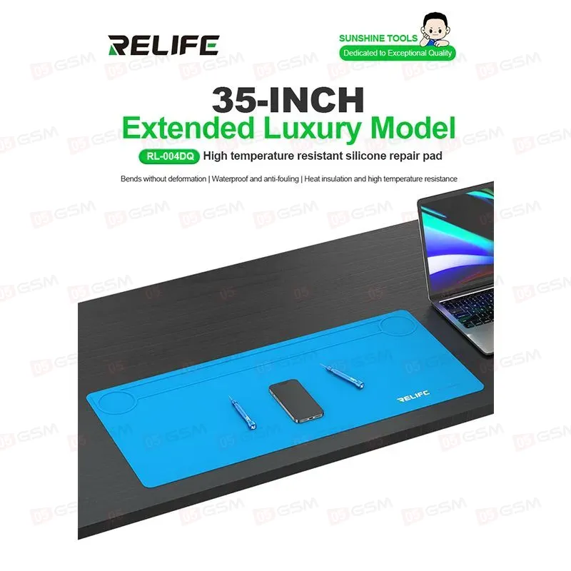 Монтажный коврик Relife RL-004DQ (Износостойкий; термостойкость до 500°C; 820x370 мм) фото в интернет-магазине 05gsm.ru