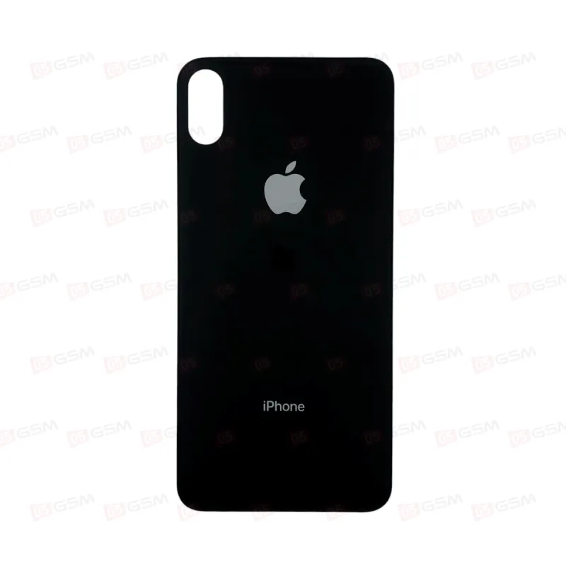 Крышка iPhone XS Max с широким вырезом (Space gray/Черный) фото в интернет-магазине 05gsm.ru