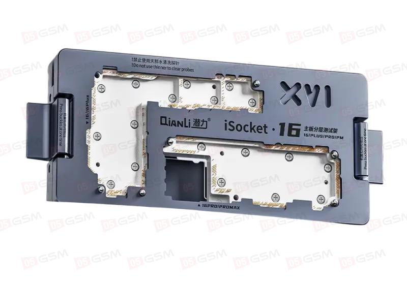 Колодка для теста платы iPhone 16 Series (Qianli iSocket 16) фото в интернет-магазине 05gsm.ru
