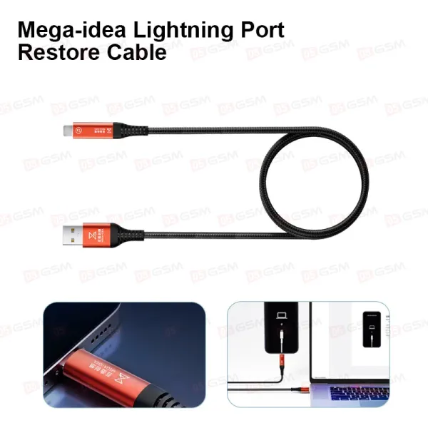 Кабель для прошивки Mega-Idea Lightning Port Restore cable фото в интернет-магазине 05gsm.ru