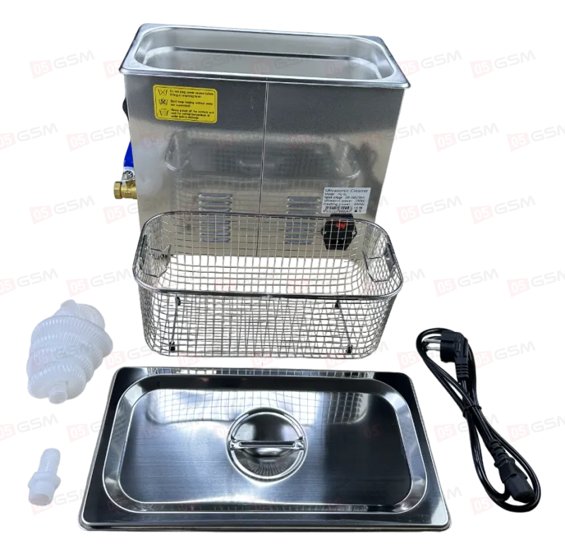 Ультразвуковая ванна YaoGong YG-30LK (30 л; 500x300x200 мм; с регуляторами) фото в интернет-магазине 05gsm.ru