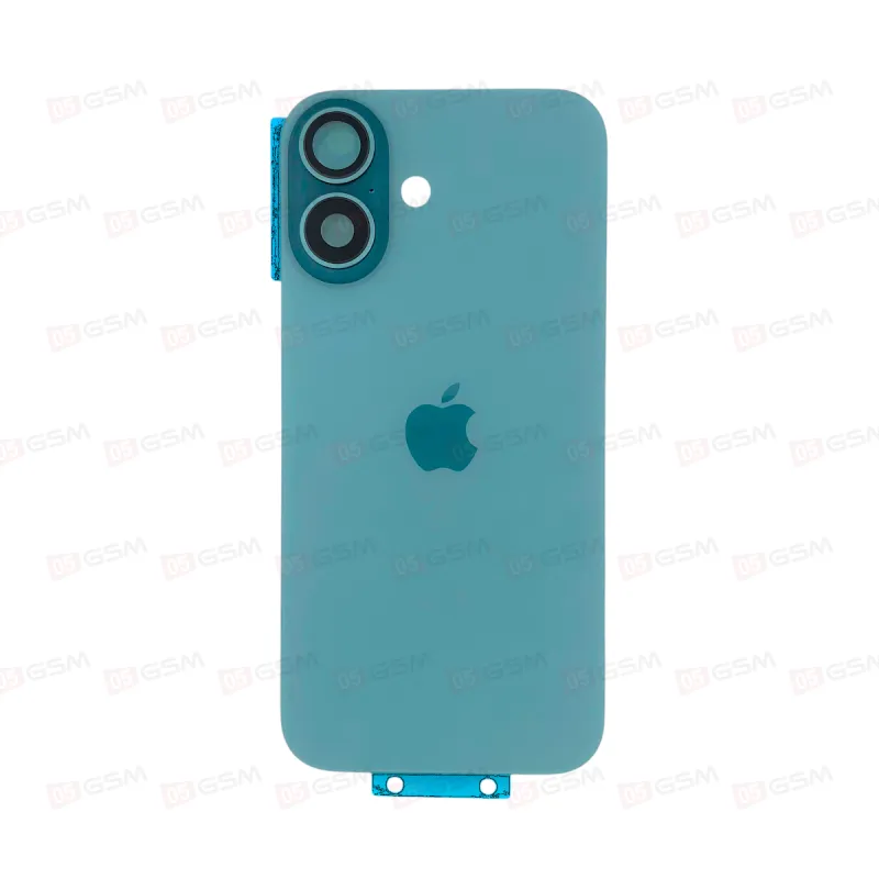 Крышка iPhone 16 со стеклами и магнитами (Teal/Зеленый; оригинал; монолит) фото в интернет-магазине 05gsm.ru