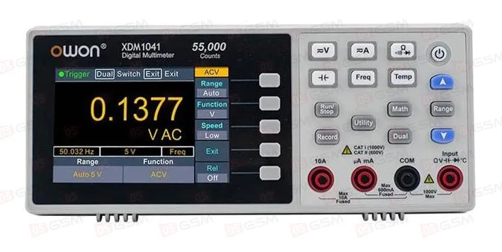 Мультиметр настольный Owon XDM1041 фото в интернет-магазине 05gsm.ru