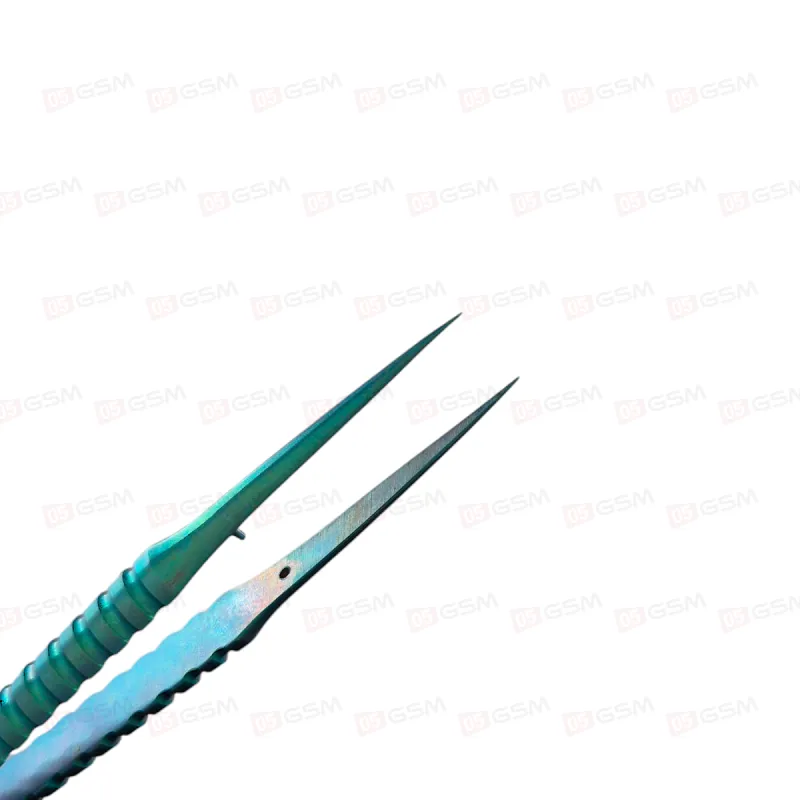 Пинцет прямой LiuTool GT-11 (Зеленый) фото в интернет-магазине 05gsm.ru