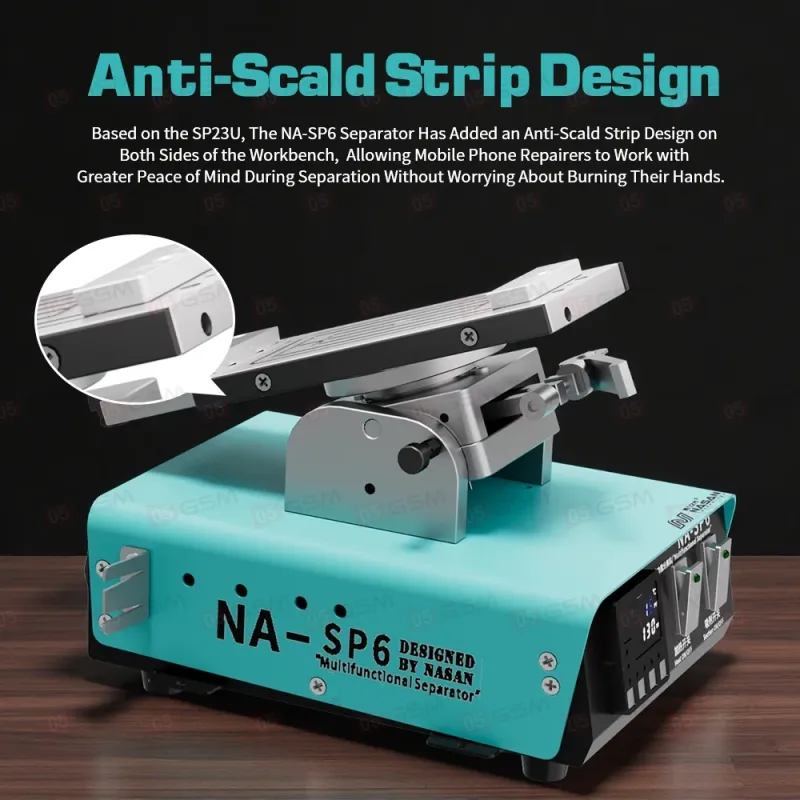 Сепаратор вакуумный с отдельным подогревом Nasan NA-SP6 New (Поворотный) фото в интернет-магазине 05gsm.ru