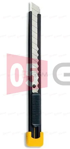 Нож с выдвижным лезвием и металлическим корпусом OLFA OL-S (9 мм) фото в интернет-магазине 05gsm.ru