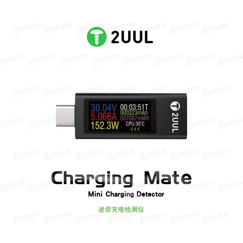 Тестер зарядки 2UUL PW21 Charging Mate фото в интернет-магазине 05gsm.ru